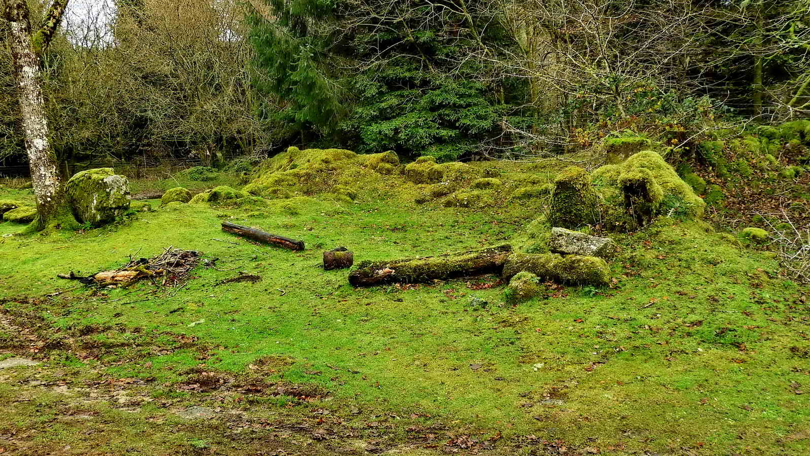 Ruined building at Narrator