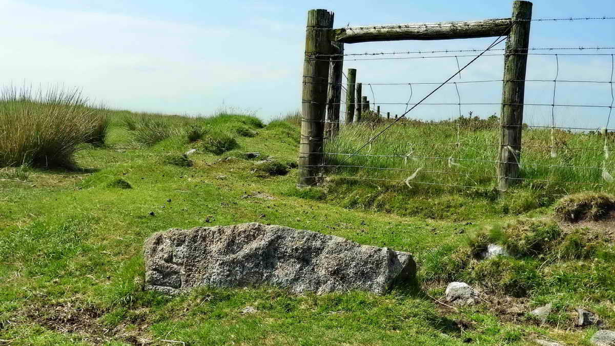 The first BA stone. SX 54780 65155