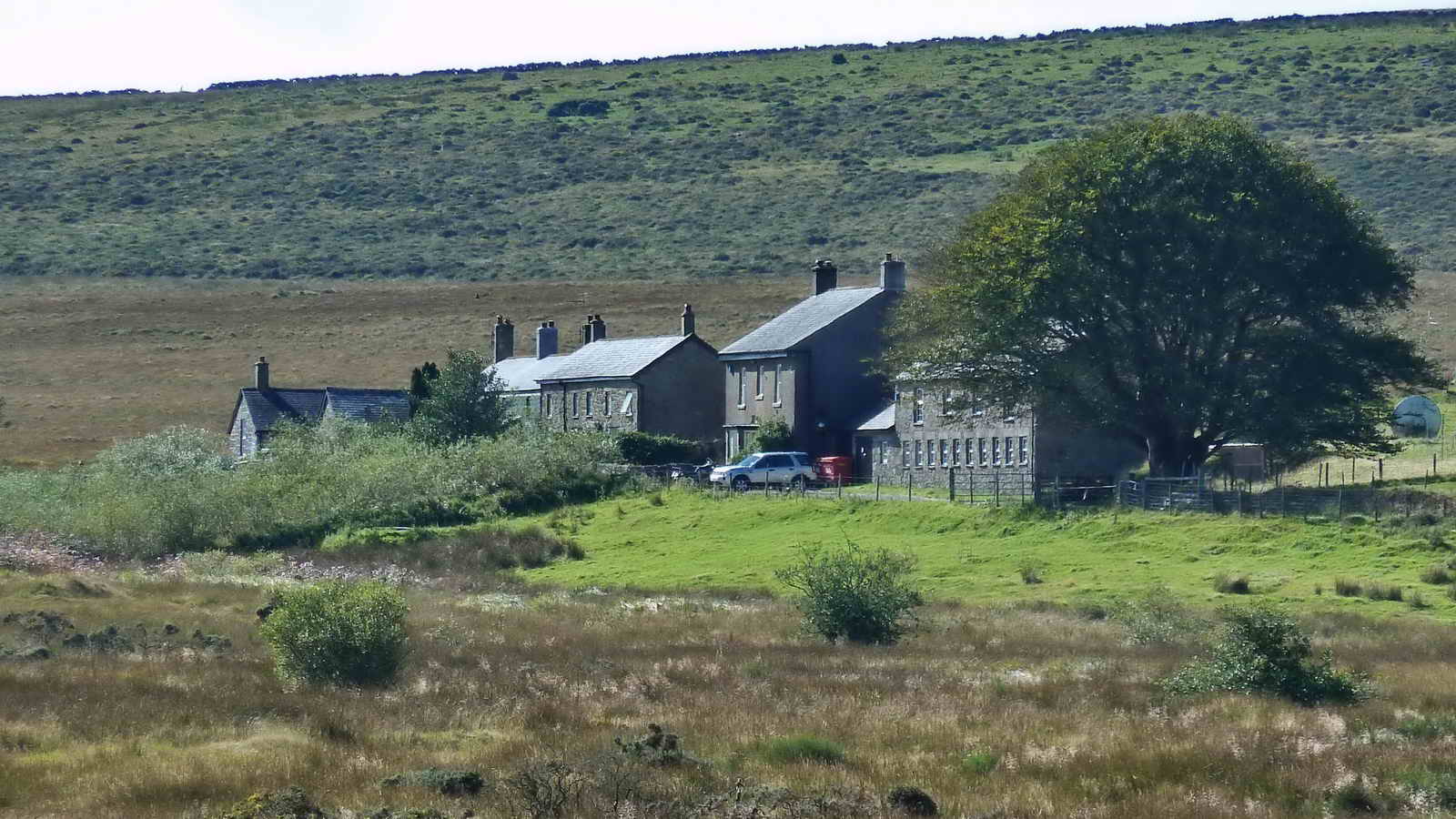 The houses at Powdermills - the modern part - but the buildings are on the old 1887 Ordnance Survey 25-inch Single Sheet map.