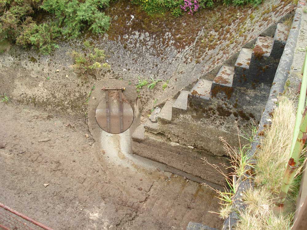 A valve, apparently an inlet